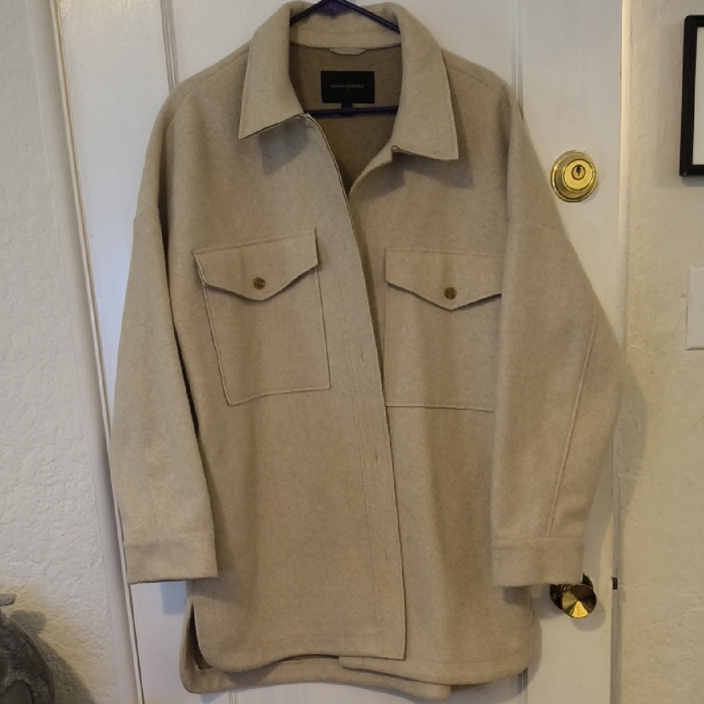 Banana Republic | Beige Utility Jacket